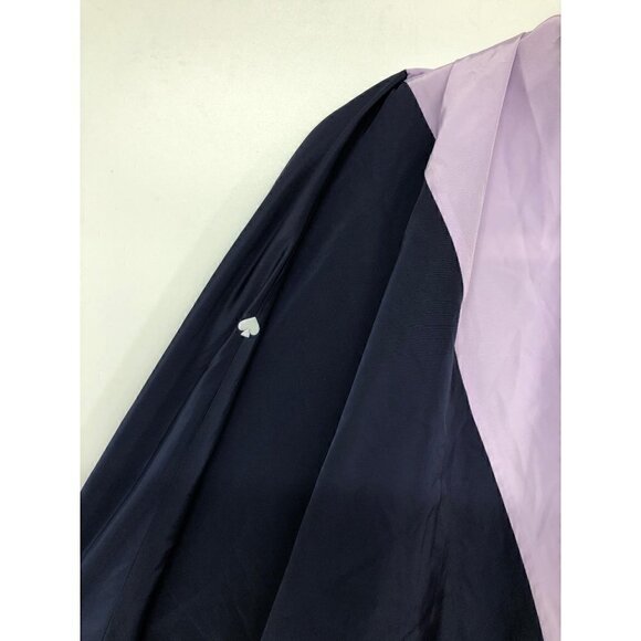 NWT Kate Spade Color Splice Zip-front Wind Jacket Purple Blue S - Picture 6 of 7